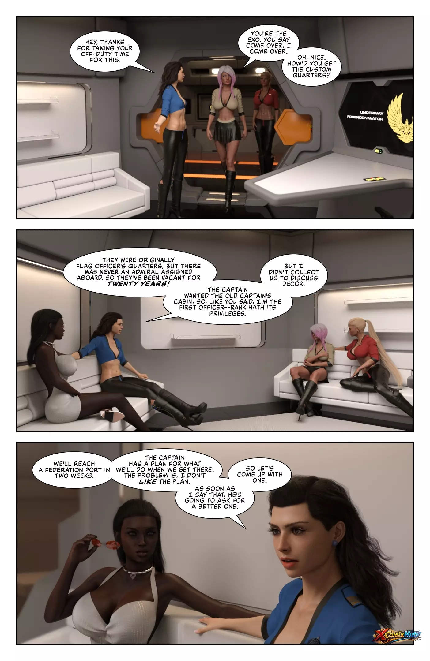 Pirates Of The Coal Sack Sailing From Seville Dangerouslines 006 Comic Page 6